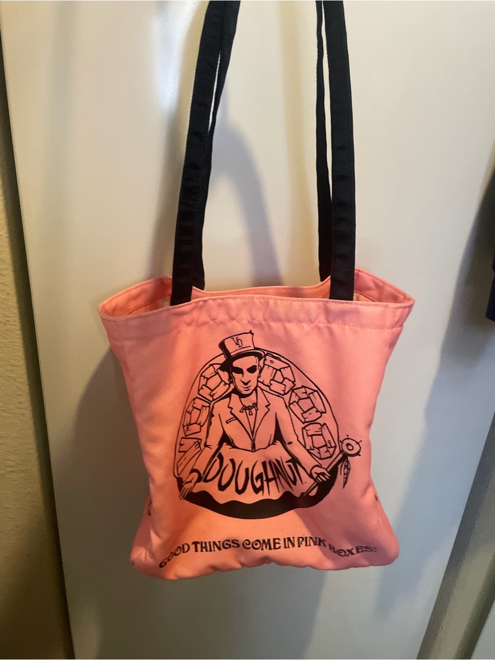 Voodoo Donut canvas tote
